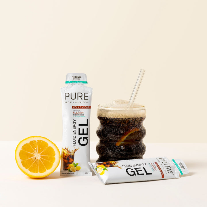 PURE Fluid Energy Gel - Cola + Caffeine