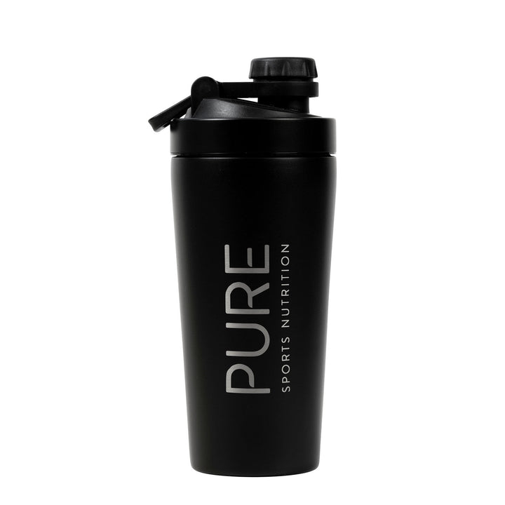 PURE Branded 600ML Insulated Stainless Steel Shaker