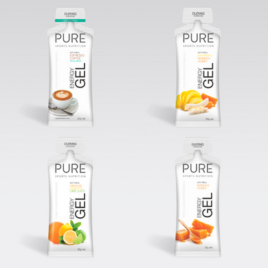 PURE ENERGY GELS 35g - PURE Sports Nutrition