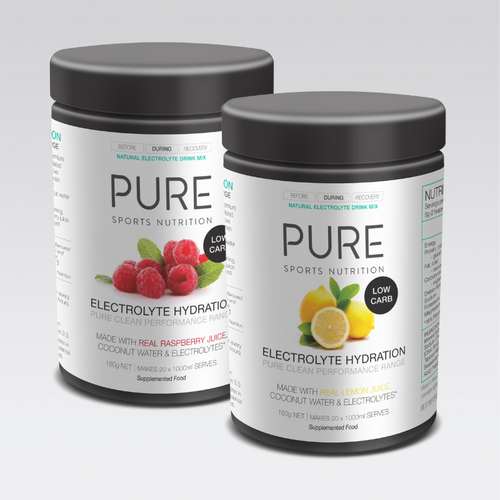 PURE Electrolyte Hydration Low Carb 160G Tub