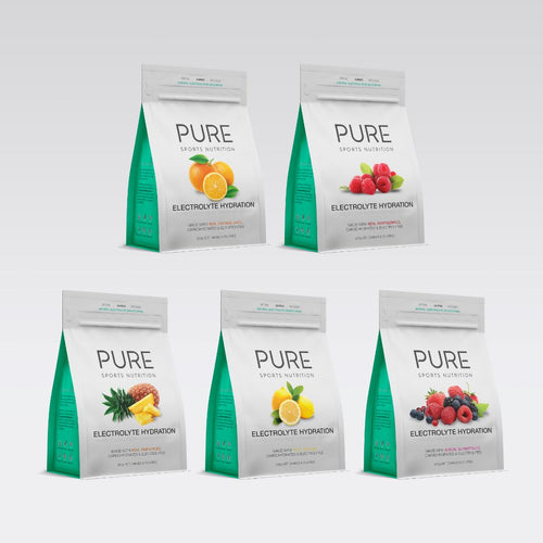 PURE Electrolyte Hydration 500G POUCH PURE Electrolyte Hydration Range Pure Sports Nutrition 